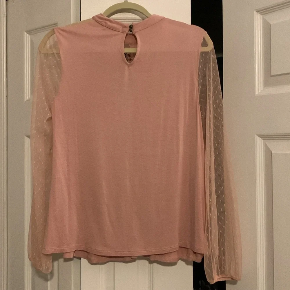 Romantic Altar’d State pink blouse, size small - Picture 2 of 6